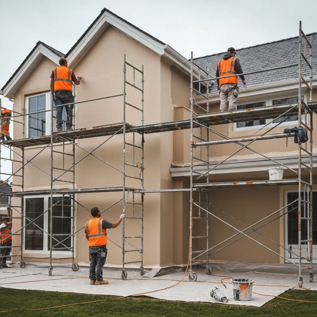 Exterior painting services in Eau Claire, WI